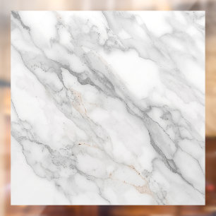 Autocollant Pour Fenêtre Marbre Blanc