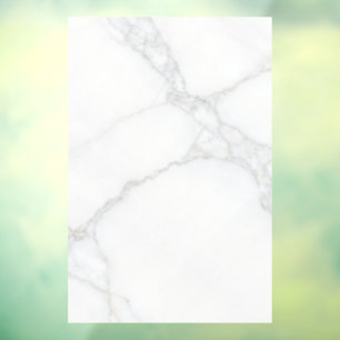Autocollant Pour Fenêtre Marbre Blanc