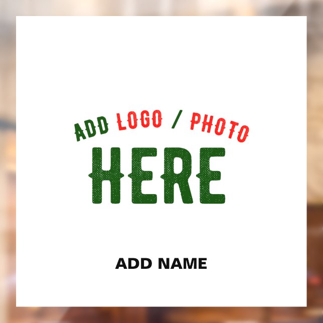 AUTOCOLLANT POUR FENÊTRE MARQUE BLANCHE MODERNE ET PERSONNALISABLE VÉRIFIÉE (Feuille 2)