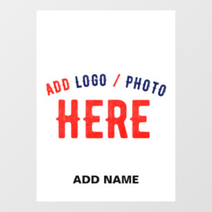 AUTOCOLLANT POUR FENÊTRE MARQUE BLANCHE VERIFIEE PERSONNALISABLE MODERNE ET