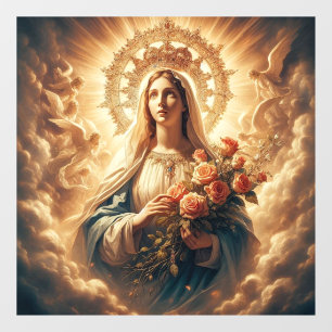 Autocollant Pour Fenêtre Mary Virgin