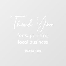 Merci de Soutenir les Entreprises Locales