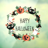 Mignonne Éffrayante joyeuse couronne d'Halloween