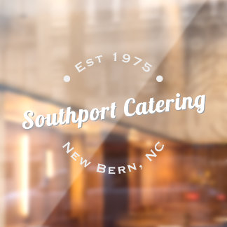 Autocollant Pour Fenêtre Minimalistic Circular