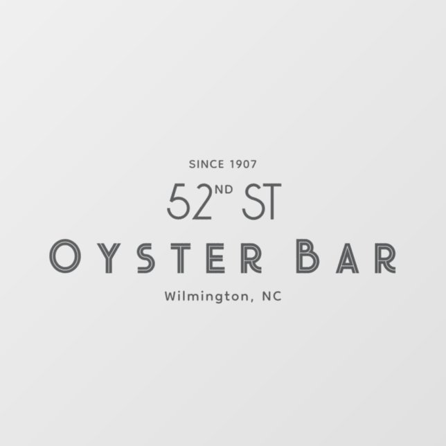 Autocollant Pour Fenêtre Minimalistic Deco Style | Gray  (Feuille)