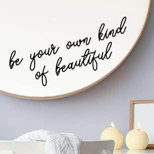 Autocollant Pour Fenêtre Miroir Decal Soyez votre propre espèce de Belle