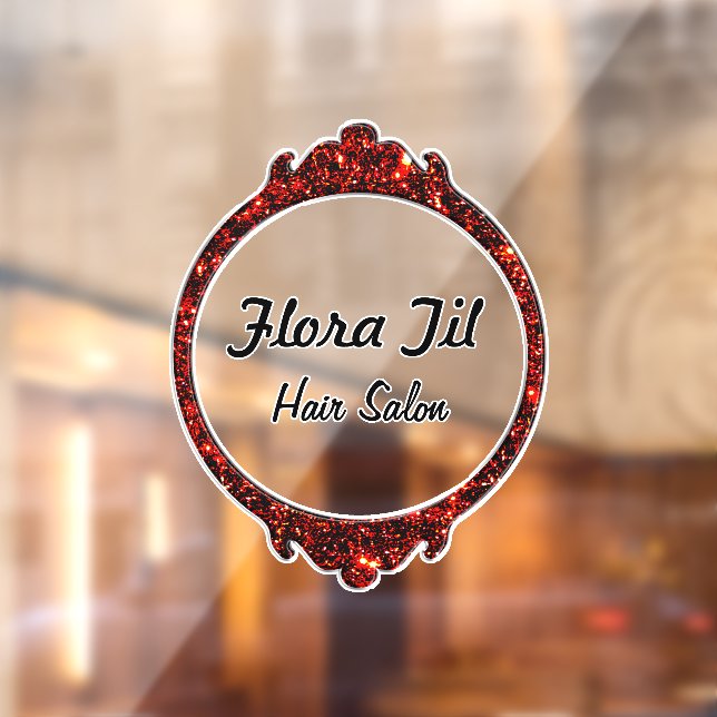 Autocollant Pour Fenêtre Miroir élégant Personnalisé (Feuille 2)