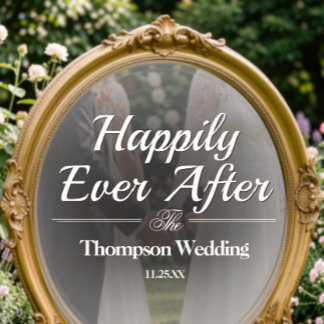 Autocollant Pour Fenêtre Mirror Decal - DIY Romantic Wedding Decoration