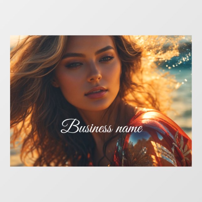 Autocollant Pour Fenêtre Mode personnalisée Autocollant de fenêtre (Feuille)