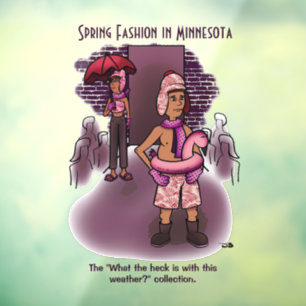 Autocollant Pour Fenêtre Mode Printemps