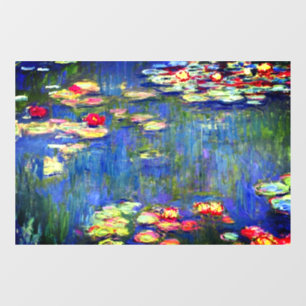 Autocollant Pour Fenêtre Monet Water Lilies