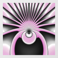 Motif d'art fractal Abstrait moderne