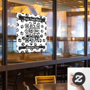 Autocollant Pour Fenêtre Motif De Pâtes, Paniers De Chien, Paniers De Chat,