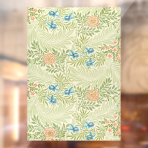 Autocollant Pour Fenêtre Motif floral de pied-d'alouette de William Morris