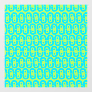 Autocollant Pour Fenêtre motif moderne et coloré