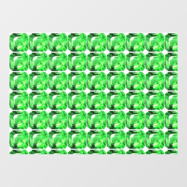 Autocollant Pour Fenêtre Motif vert (Feuille)