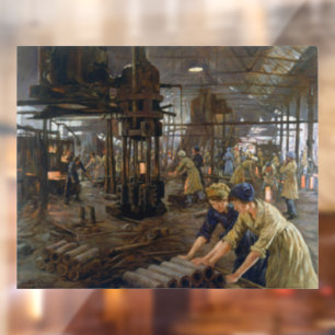 Autocollant Pour Fenêtre Munitions Girls 1918 à l'usine Guerre mondiale 1