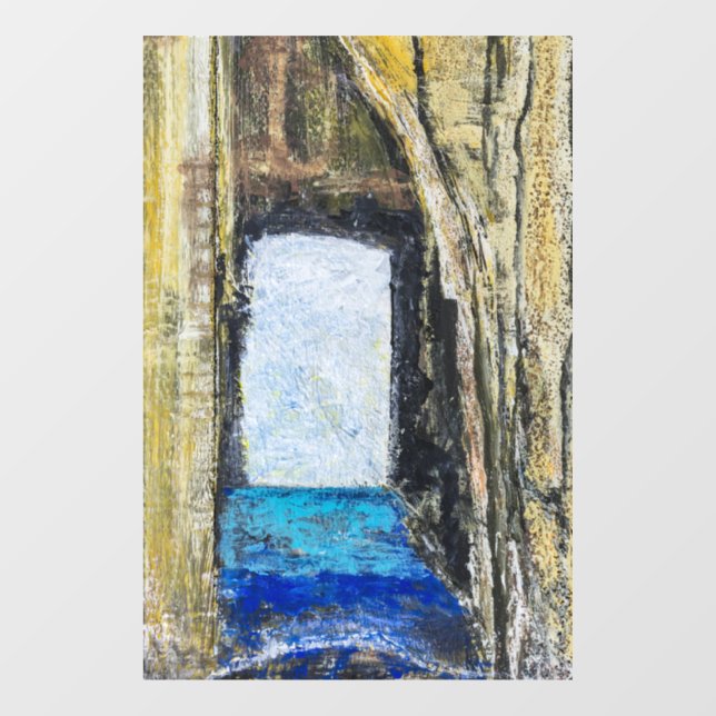 Autocollant pour fenêtre - Murmures de la mer (Feuille)