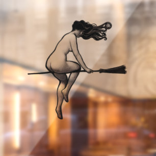 Autocollant Pour Fenêtre Ne pas endommager la sorcière et la cuisine de cha