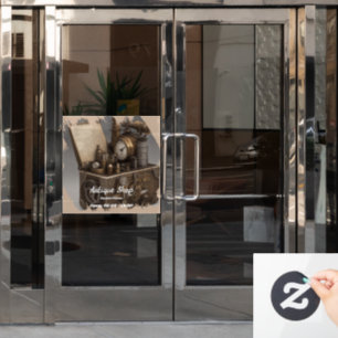 Autocollant Pour Fenêtre Numéro de la société de coffre au trésor