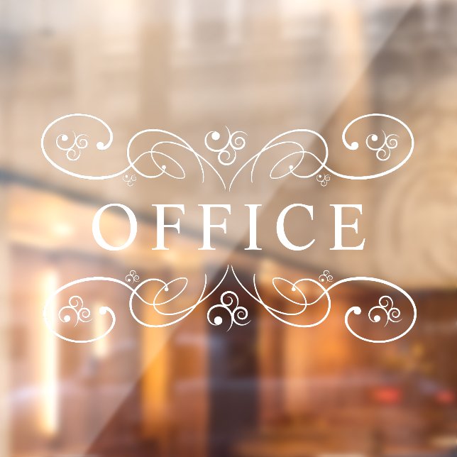Autocollant Pour Fenêtre Ordinateur de bureau Opaque Simple Minimal Design (Feuille 2)
