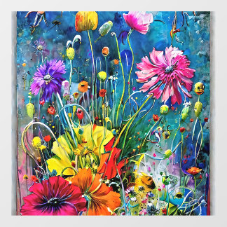 Autocollant Pour Fenêtre oreiller de rêve d'été