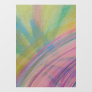 Autocollant Pour Fenêtre P9 Art Abstrait Coloré Unique