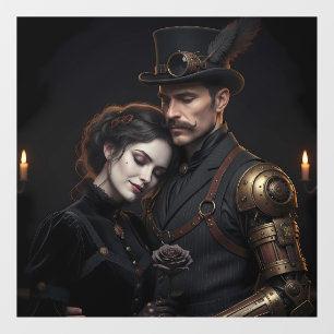 Autocollant Pour Fenêtre Paire de Steampunk Gothic