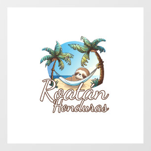 Autocollant Pour Fenêtre Paresseux de Roatan Amoureux des Animaux Pour Homm