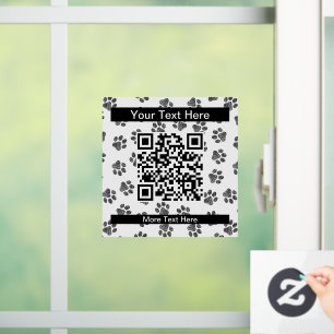Autocollant Pour Fenêtre Patrouilles de Doodle, Paws de Chien, Paws de Chat