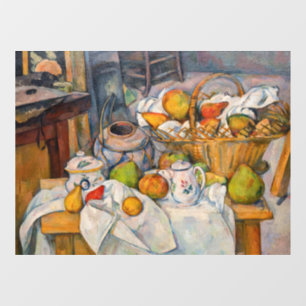 Autocollant Pour Fenêtre Paul Cezanne - La table de cuisine