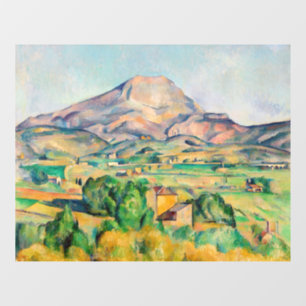 Autocollant Pour Fenêtre Paul Cezanne - Mont Sainte-Victoire