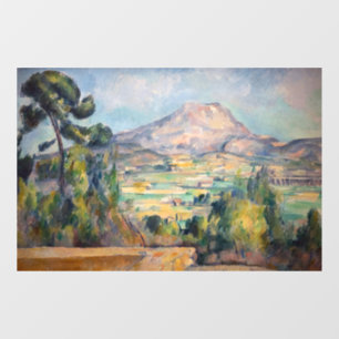 Autocollant Pour Fenêtre Paul Cezanne - Mont Sainte-Victoire