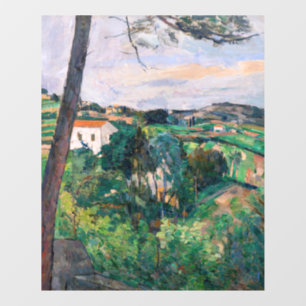 Autocollant Pour Fenêtre Paul Cezanne - Pin à Estaque
