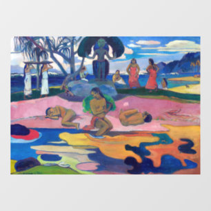Autocollant Pour Fenêtre Paul Gauguin - Jour de la déesse / Mahana no atua