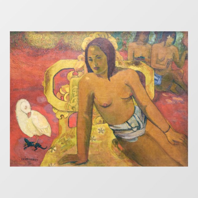 Autocollant Pour Fenêtre Paul Gauguin - Vairumati (Feuille)