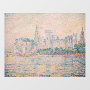 Autocollant Pour Fenêtre Paul Signac - Avignon, matin