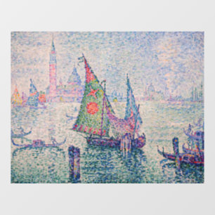 Autocollant Pour Fenêtre Paul Signac - La Voile verte