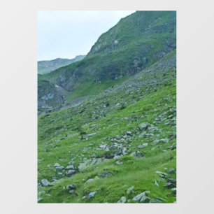Autocollant Pour Fenêtre Pente Alpine Transfagarasan – Photographie de Roum