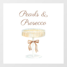 Perles et Prosecco fête de mariage amour 