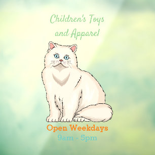 Autocollant Pour Fenêtre Persian cat