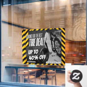 Autocollant Pour Fenêtre Personnaliser Automotive Acheter Pneus Vente Jusqu