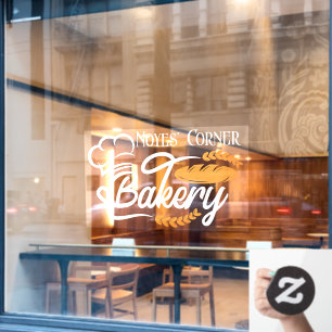 Autocollant Pour Fenêtre Personnaliser Boulangerie Pain De Grain 2