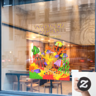 Autocollant Pour Fenêtre Personnaliser la grande devanture de la boutique d