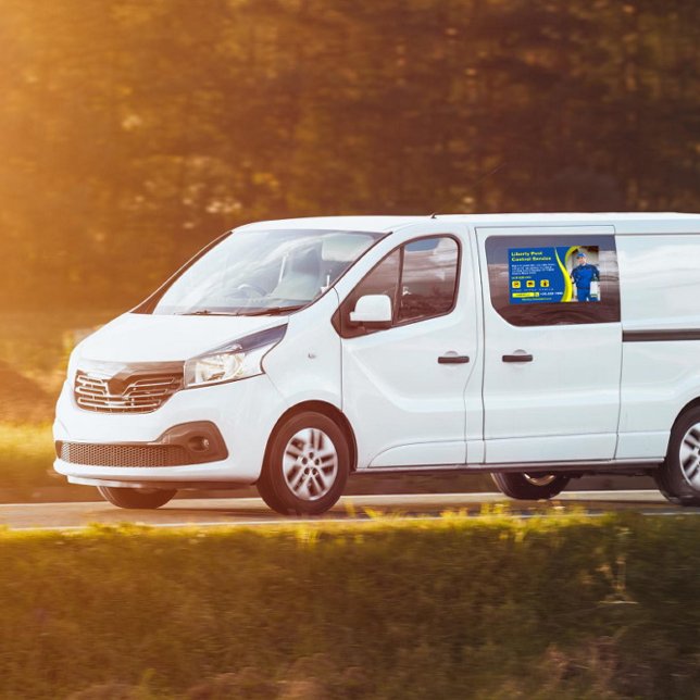 Autocollant Pour Fenêtre Personnaliser le texte de la photo pour le contrôl (Créateur téléchargé)