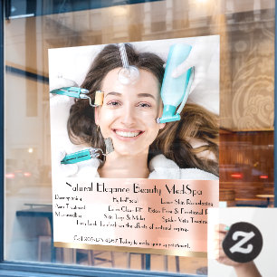 Autocollant Pour Fenêtre Personnaliser le traitement de beauté détaillé de