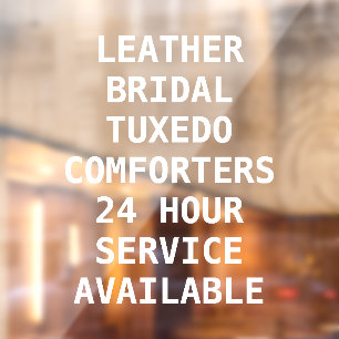 Autocollant Pour Fenêtre Personnaliser les services de nettoyage à sec avan