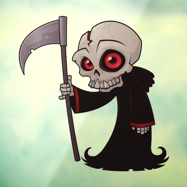 Autocollant Pour Fenêtre Petite Faucheuse (Feuille 3)