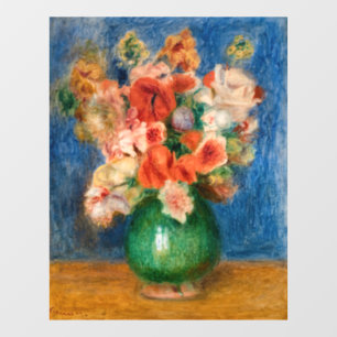 Autocollant Pour Fenêtre Pierre-Auguste Renoir - Bouquet