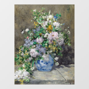 Autocollant Pour Fenêtre Pierre-Auguste Renoir - Bouquet printanier